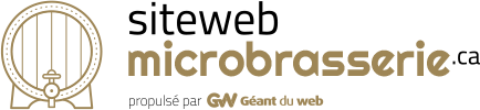 Conception web pour Microbrasseries - Géant du web